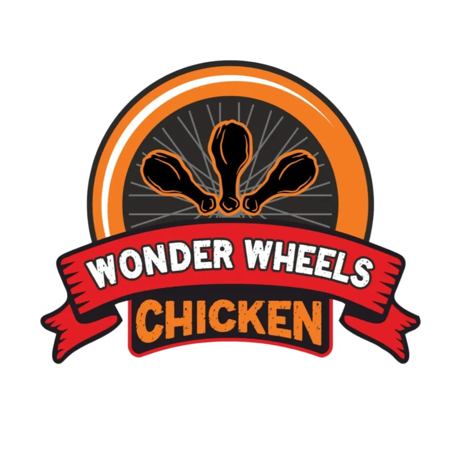 wonder wheels chicken, logo