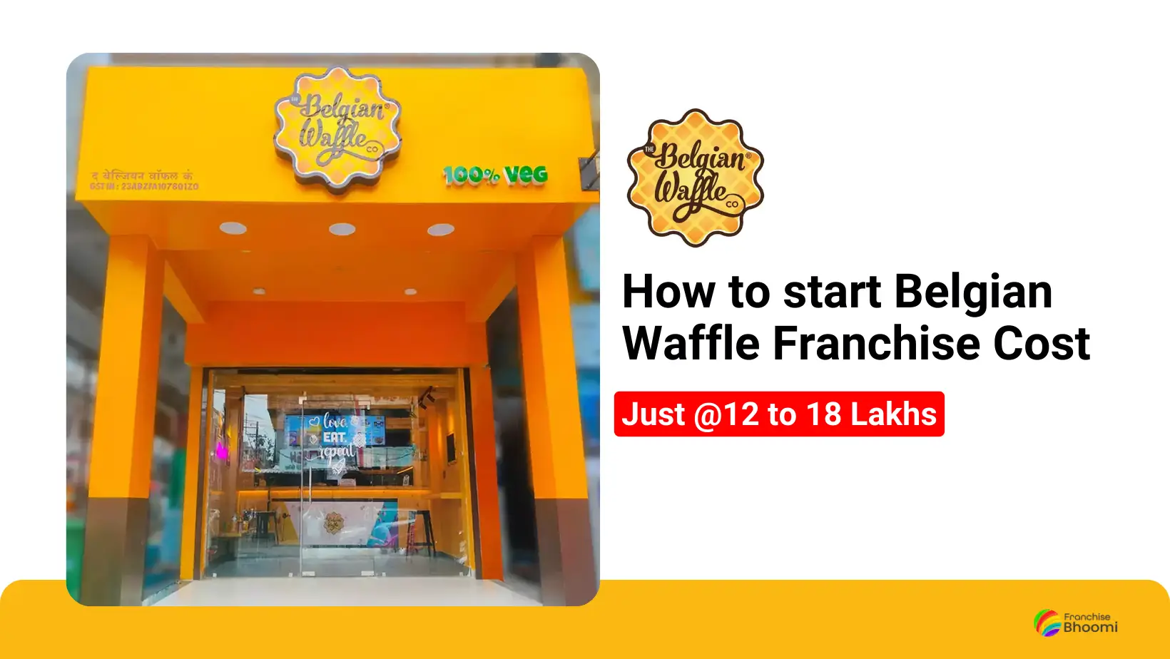 You are currently viewing How to Start Belgian Waffle franchise cost | Investment Details