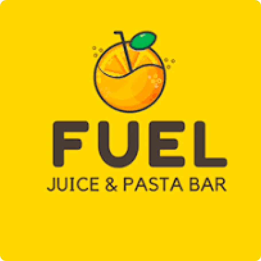 fuel juice pasta and bar, logo