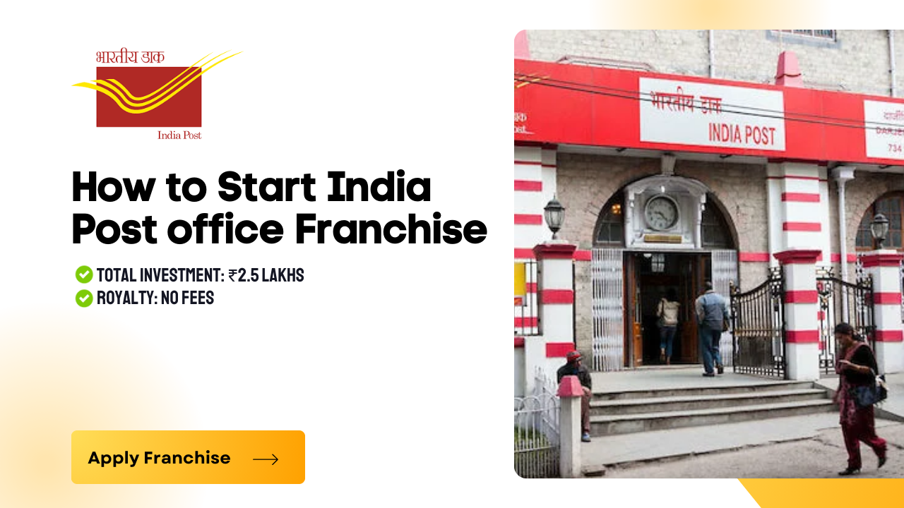 You are currently viewing How to start India Post office Franchise in India | Start Post office Franchise