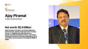 Read more about the article Ajay Piramal Net Worth – Monthly Income, Personal life, Biography