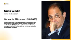 Read more about the article Nusli Wadia Net Worth – Monthly Income, Biography